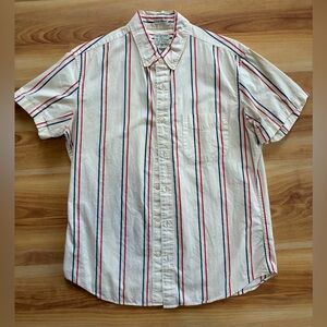 Men’s Vintage J. Crew Striped Short Sleeve Shirt